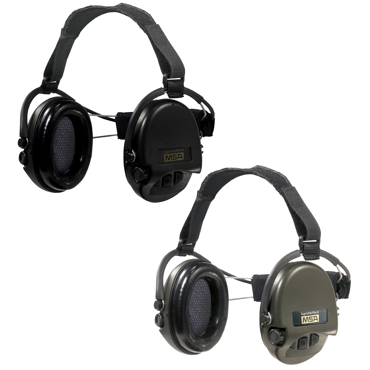 MSA Supreme Pro X hallásvédő (nyakpántos változat)
