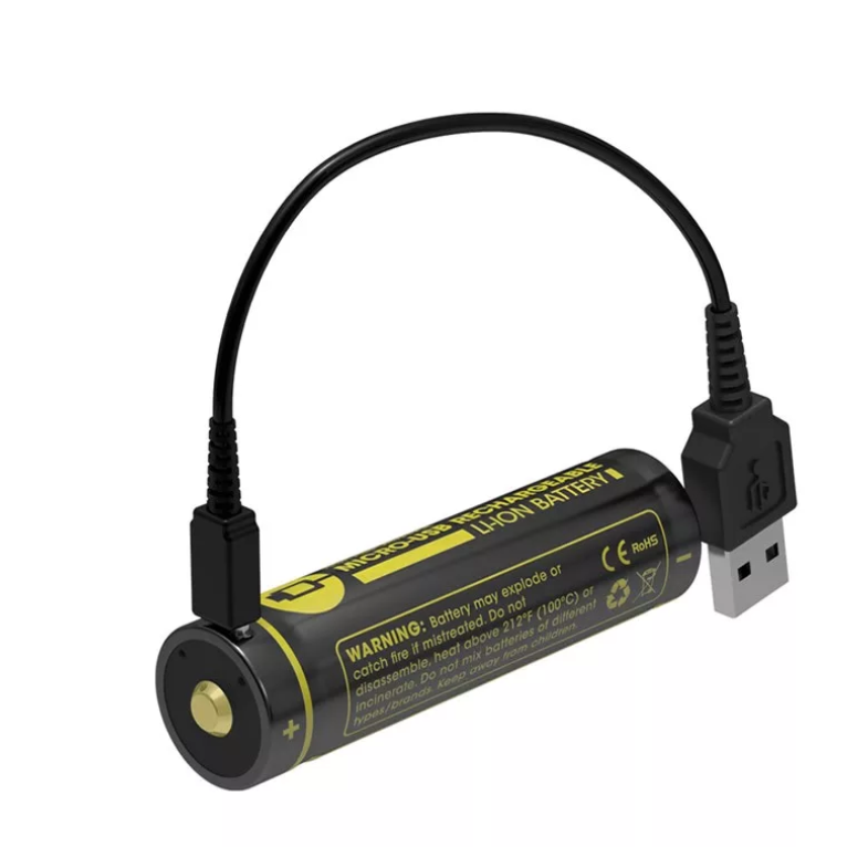 Nitecore 18650 3,6V 2600mAh USB-s akkumulátor (NC-NL1826R)