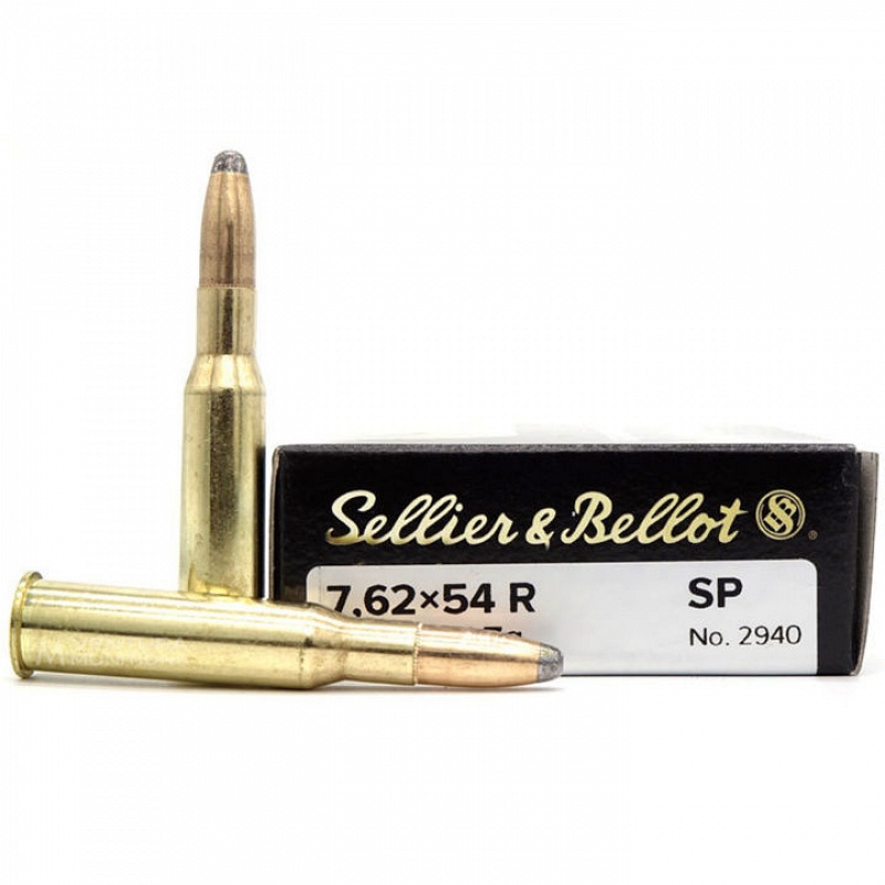 SELLIER & BELLOT 7,62x54R SP 11,7g/180gr