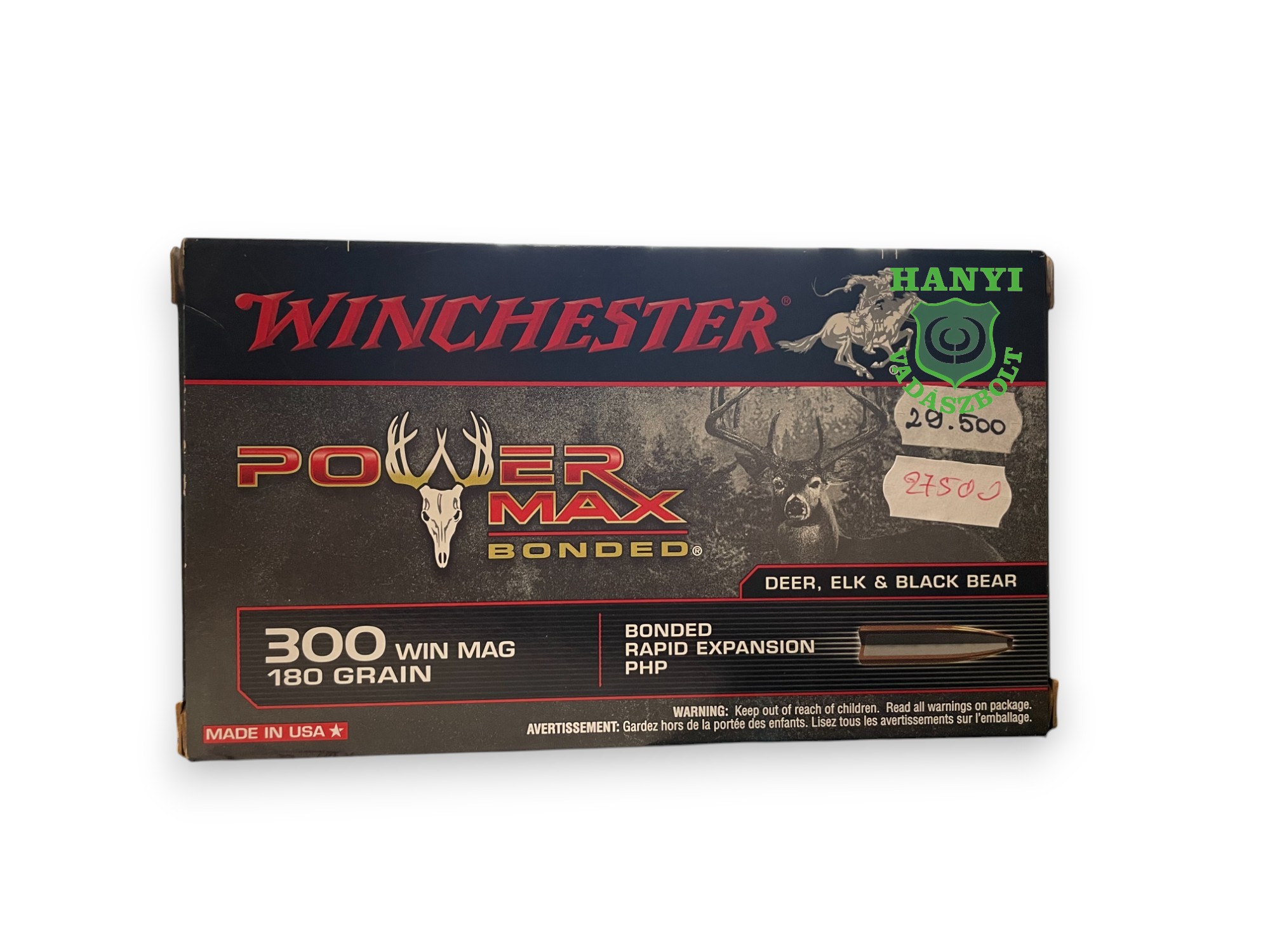 Winchester Power Max Bonded .300 Win.Mag.