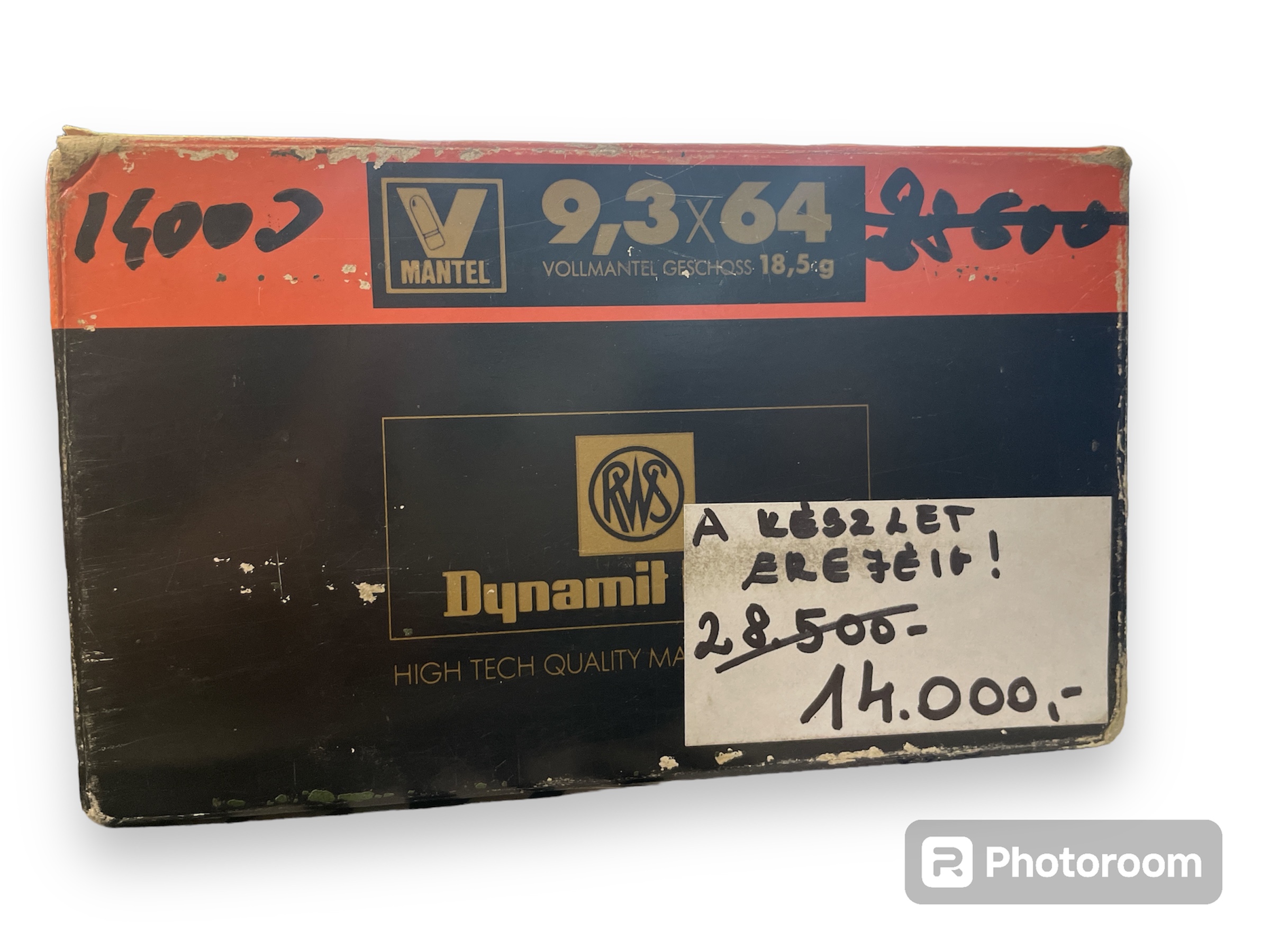 RWS 9,3 x 64 V Mantel