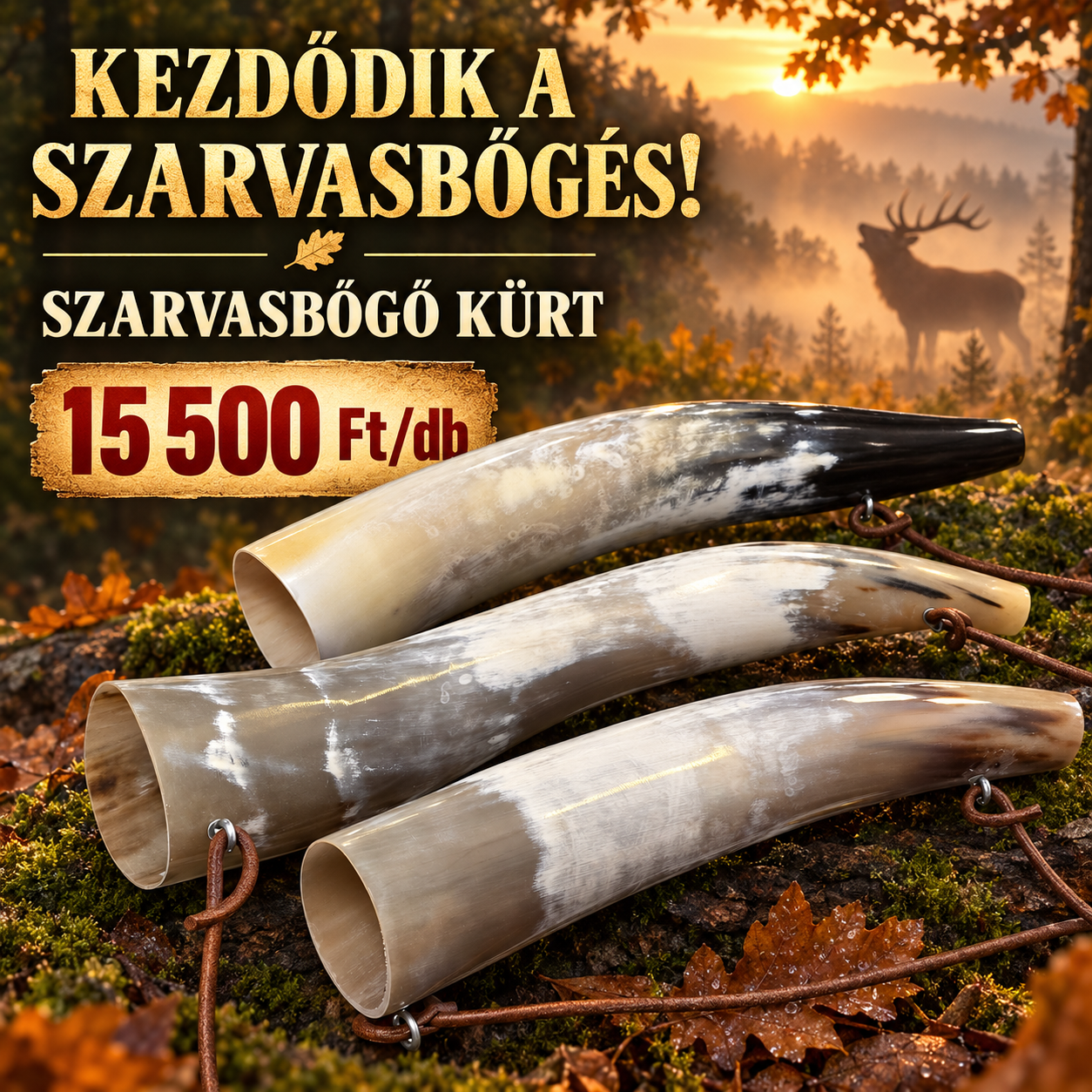 Szarvasbőgő kürt