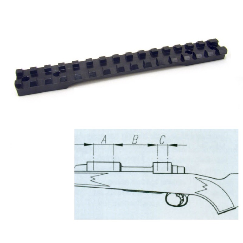 Rusan Weaver sín - Browning X-bolt, SSA