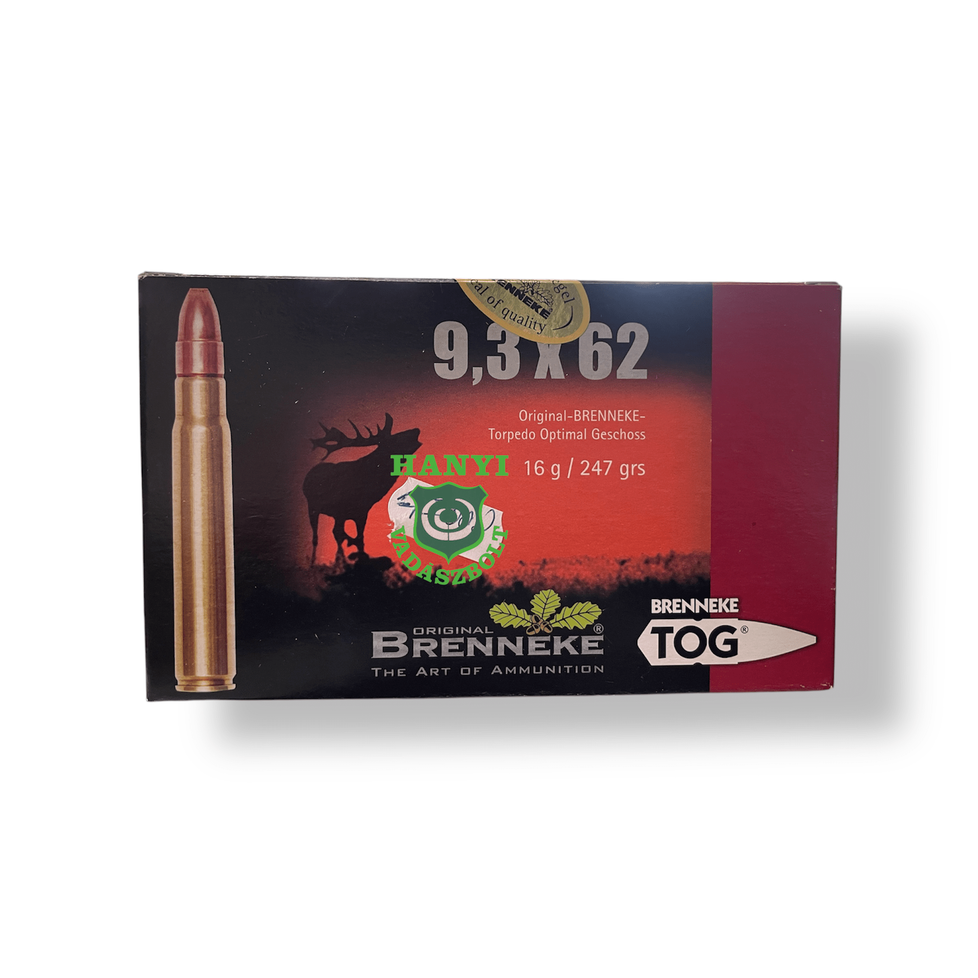 Brenneke 9,3x62 TOG