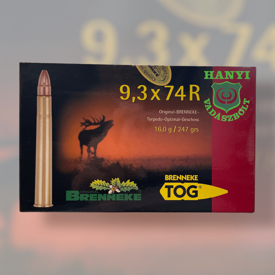 BRENNEKE 9,3X74 R TOG 16,0G